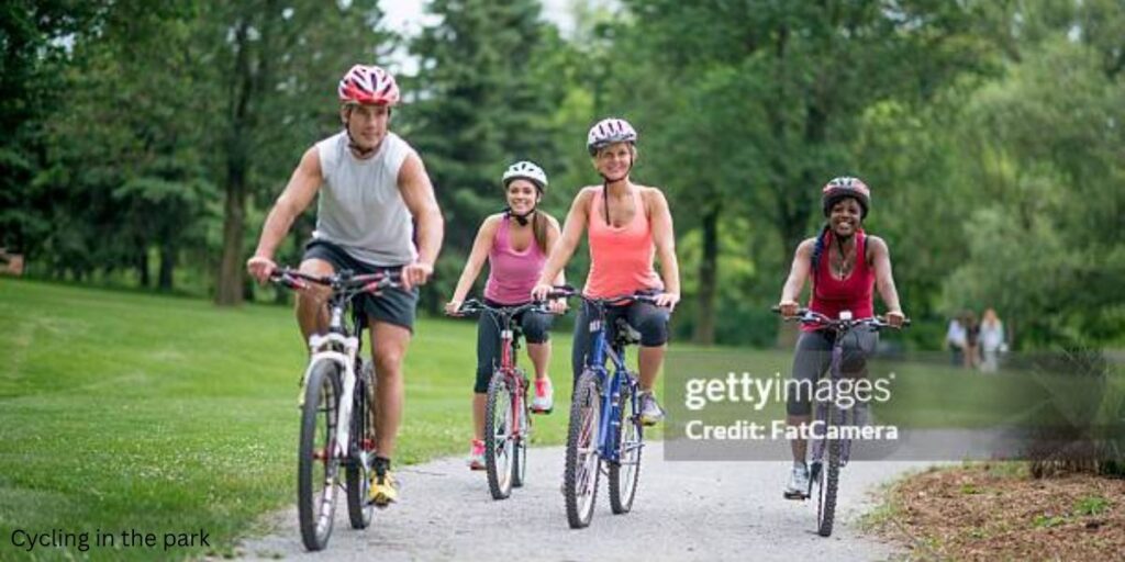 cycling in the park (1)